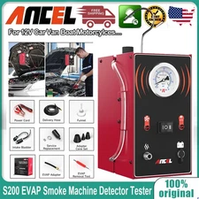 Automotive EVAP Smoke Machine Diagnostic Tester Fuel Pipe Leak Vacuum Detector