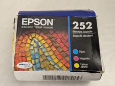 Epson 252 DURABrite Ultra Ink Standard Cartridge T252520 Cyan Magenta Yellow