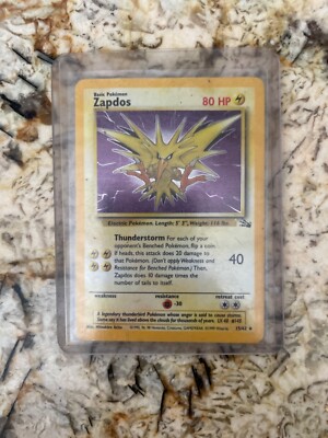1995 zapdos pokemon cards 1st edition | eBay