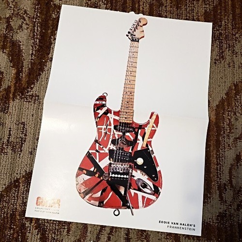 2 POSTER RANDY RHOADS Guitar World Magazine Ozzy Osbourne Eddie Van Halen dio - Foto 5 di 5