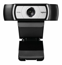 Logitech Webcam C930e Carl Zeiss 15MP 1080P FHD Camera 1080P HD Webcam - Black