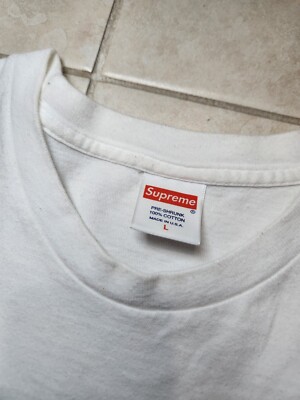 Supreme Is a Special Feeling Tee FW16 White William Strutt Peace