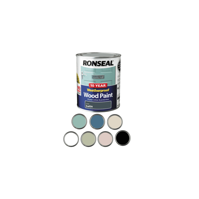 Ronseal 38776 Royal Red Exterior Wood Paint 750ml for sale online eBay