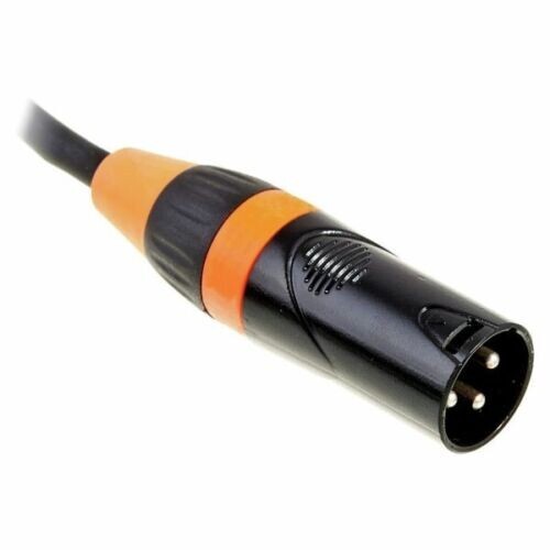 Thomann Stairville PDC3CC DMX Cable 1m 3 Pin Orange Impedance: 110 Ohms 3pin XLR - Bild 6 von 24