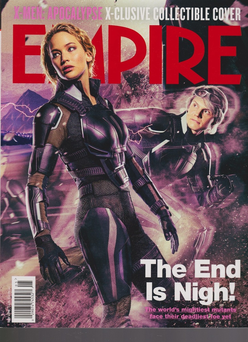 EMPIRE UK MAGAZINE MAY 2016, X-MEN APOCALYPSE End Is Nigh X
