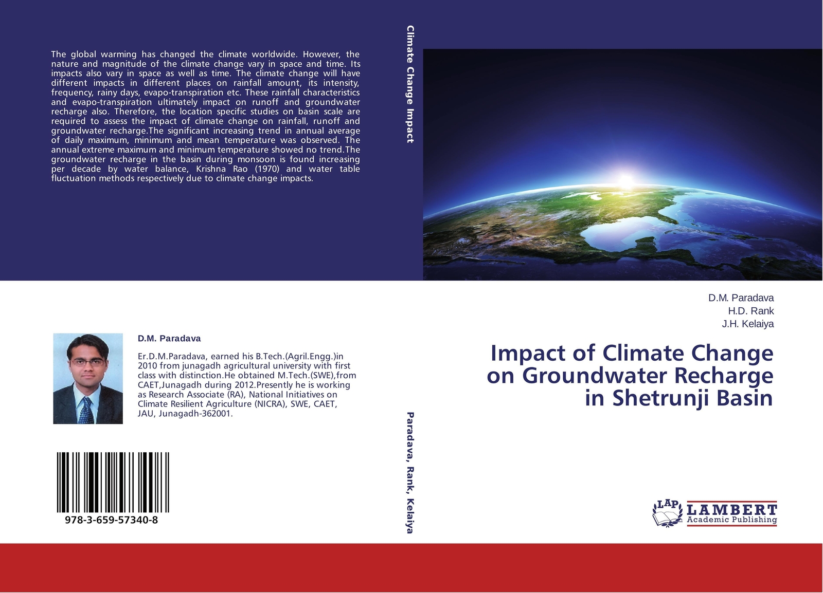 Thumbnail - Impact Of Climate Change On Groundwater Recharge In Shetrunji Basin