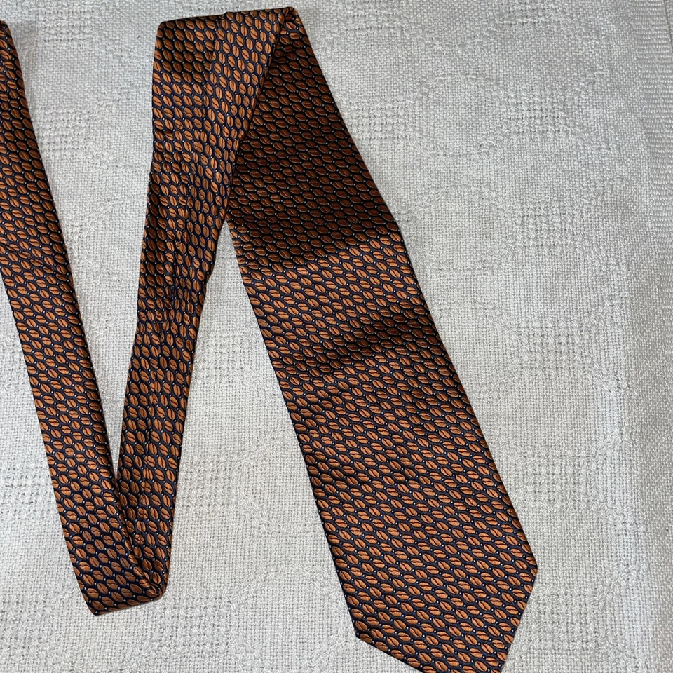 "Vestido Laurant Bennet Corbata Talla 57"" Bronce Negro Negocios Formal Ciudad" Foto 4 de 4