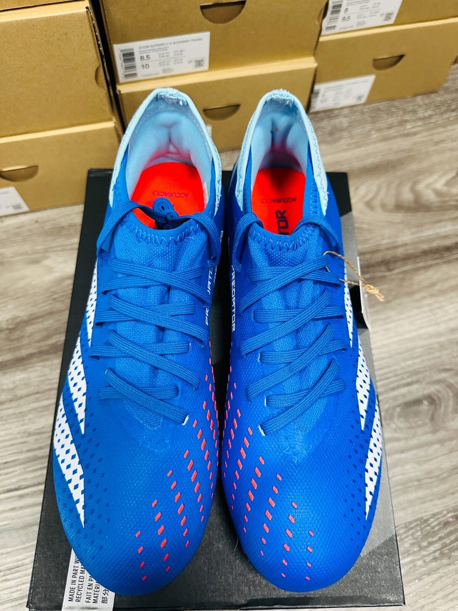 ADIDAS PREDATOR ACCURACY.3 FG BROYAL/FTWHT/BLIBU MENS SOCCER