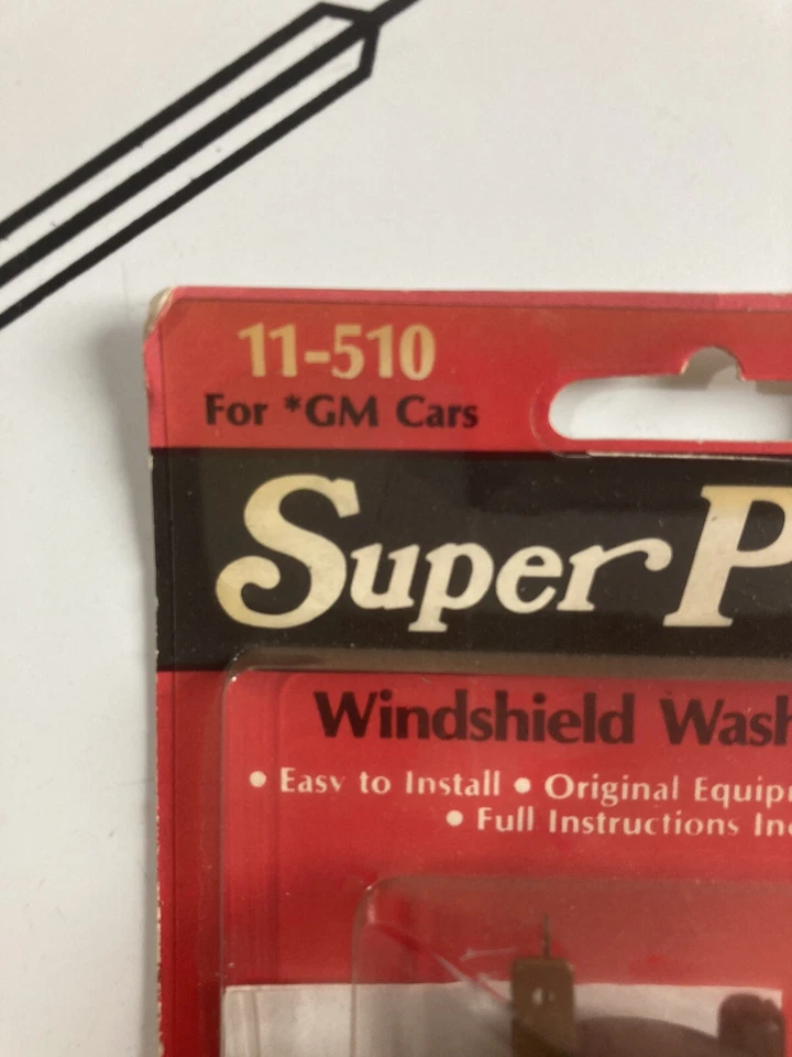 Trico Super Pump parabrisas lavadora bomba 11-510 Foto 3 de 3