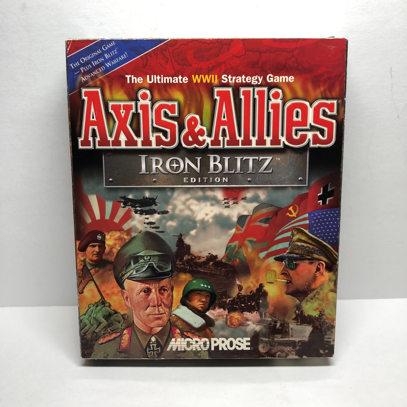 Axis & Allies Iron Blitz Edition PC Micro Prose Wargaming Complete