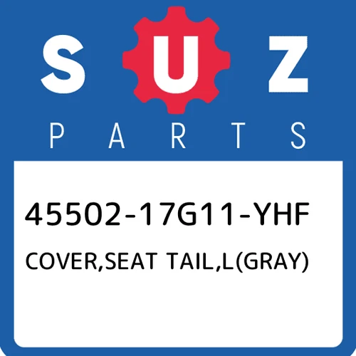 COVER, SEAT TAIL, L (GRAY)