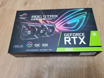 ASUS ROG Strix GeForce RTX 3060 12GB GDDR6 PCI Express 4.0 Video Card...