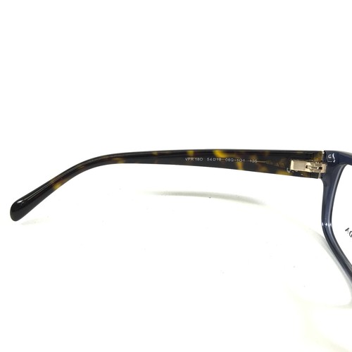 Prada Eyeglasses Frames VPR18O 08Q-1O1 Clear Blue Brown Tortoise 54-18-135 - Picture 9 of 12