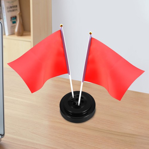 3pcs Desk Flag Holder Outdoor Flag Stand Holder Small Flag Holder Mini Flag - Picture 3 of 12