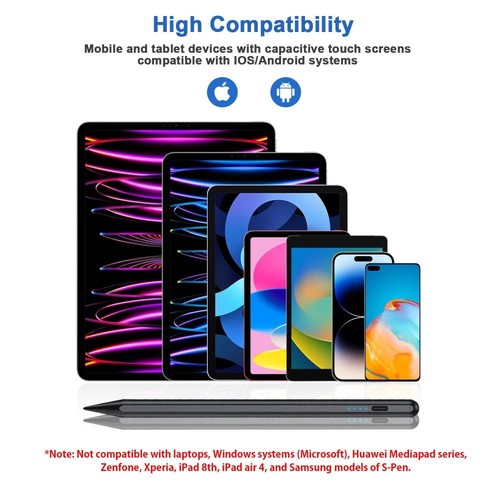 Lápiz óptico universal para tableta móvil lápiz táctil para IOS Windows Android NUEVO - Imagen 5 de 10