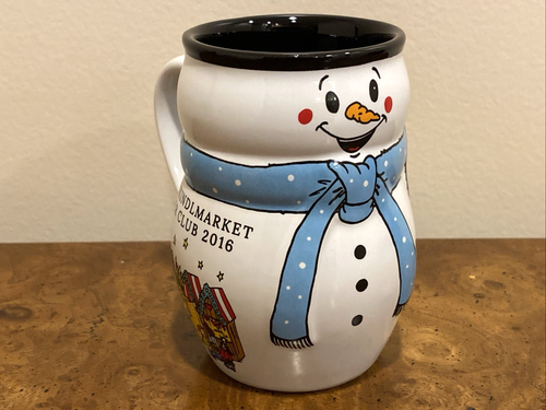 Snowman Mug 2016 Kinder Club Christkindlmarket Chicago Christkind Kid's Mug