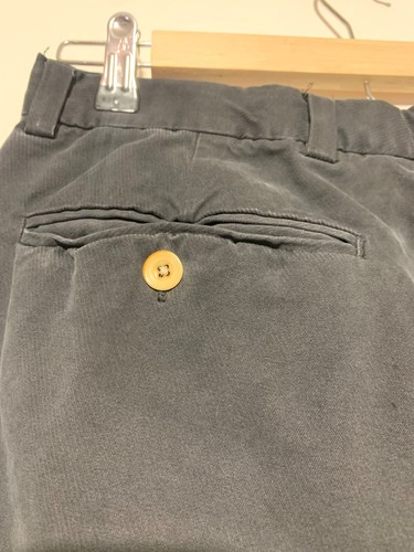 Tommy Bahama Men Size 32 Light Black Silk Chino Pants - Picture 5 of 8