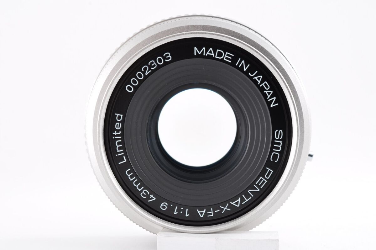 Pentax smc PENTAX-FA 43mm f1.9 Limited - Silver K Mount From Pentax smc PENTAX-FA 43mm f1.9 Limited - Silver K Mount From
