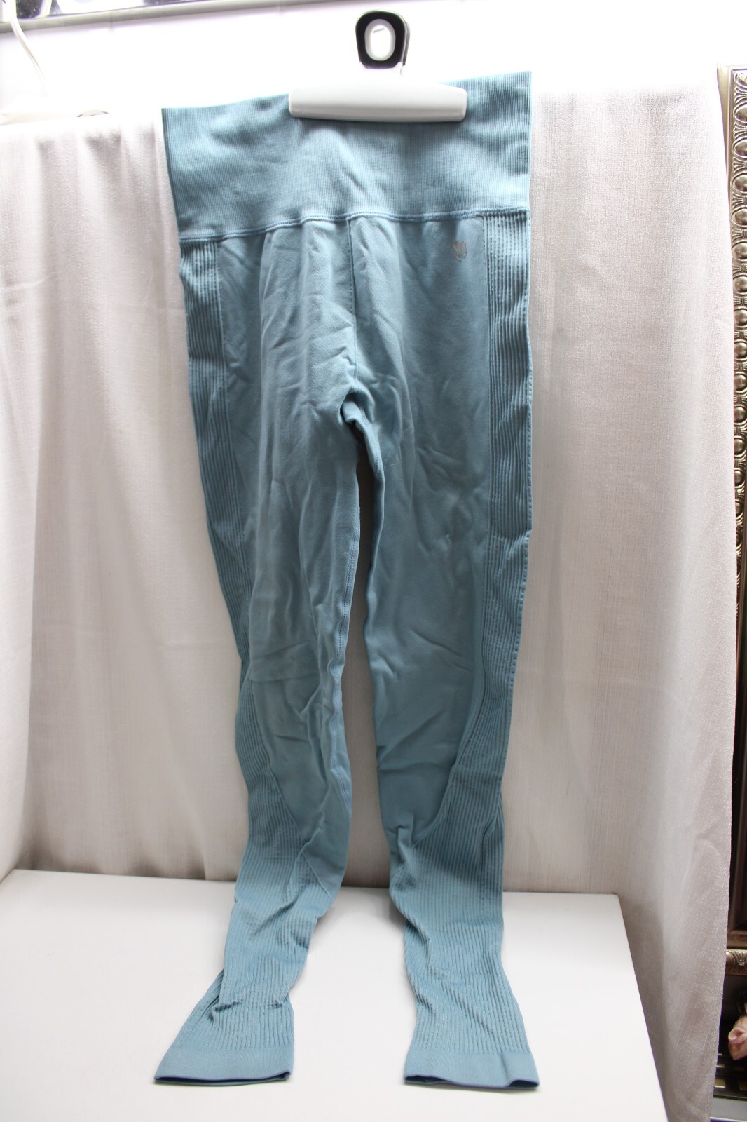 Forever21 Polyester Blend Super High Waisted Ribb… - image 1