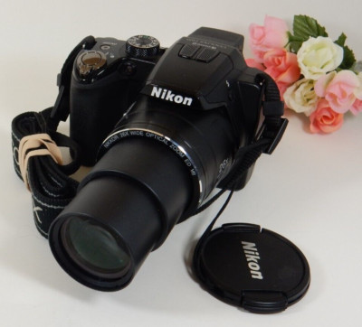Nikon coolpix P100 ブラック Nikon COOLPIX P100 10.3MP Digital Camera - Black | eBay