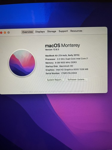 MacBook Air 2015 i7 - Picture 3 of 3