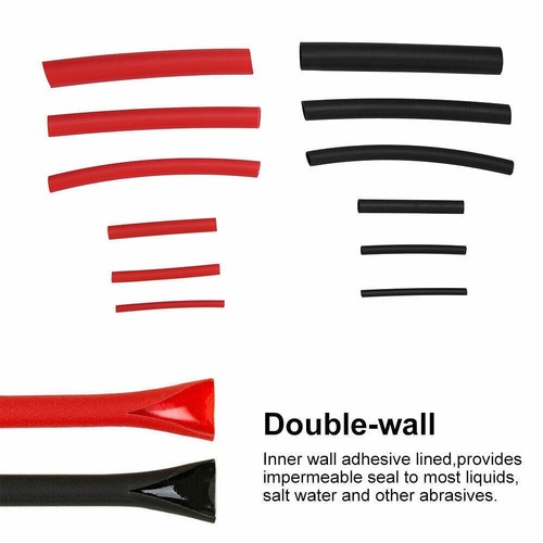 270Pcs Marine Grade Heat Shrink Dual Wall Heatshrink Tubing Wrap Wire Tube Kit - Picture 3 of 12