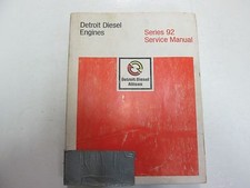 1981 Detroit Diesel Allison Engines Series 92 Service Repair Shop Manual Worn 81 1981 Detroit Diesel Allison Engines Series 92 Service Repair Shop Manual Worn 81