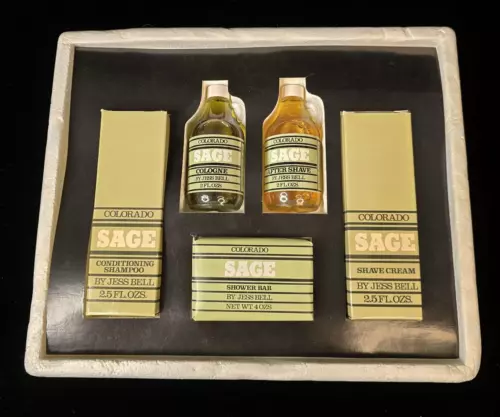Jess Bell Colorado Sage gift set cologne and after shave 2 ounces
