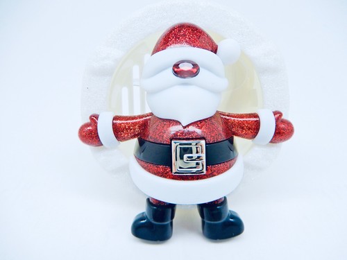 BATH & BODY WORKS SCENTPORTABLE CHRISTMAS SANTA BELT BUCKLE CAR VENT VISOR CLIP - Picture 7 of 12