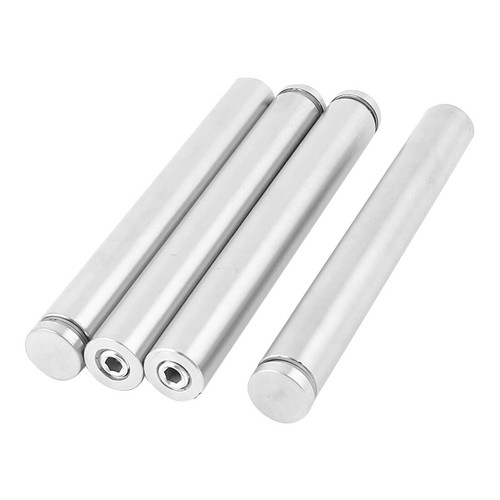 4 Chiens D'arrêt D'établi En Acier Inoxydable - Diamètre 19mm, Argent | Pour Fraisage, Coupe, Meulage, Travail Du Bois