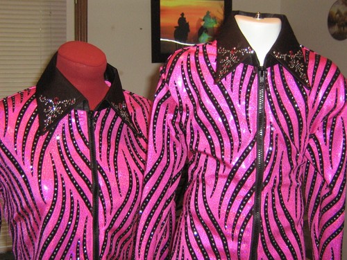 Chemise Vintage Toby's Western Show - Équitation Showmanship Rodéo - Taille M
