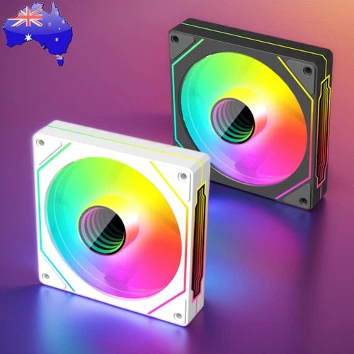 12cm ARGB 5V 3Pin 4 Pin PWM Computer Chassis Fan 800-1800 RPM Silent Ventilador