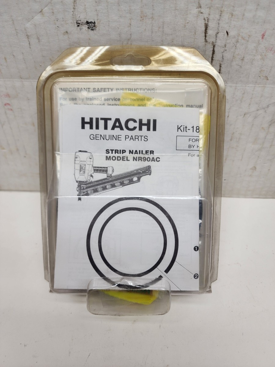 Hitachi 18011 OEM O Ring Service Kit for NR90AR New Old