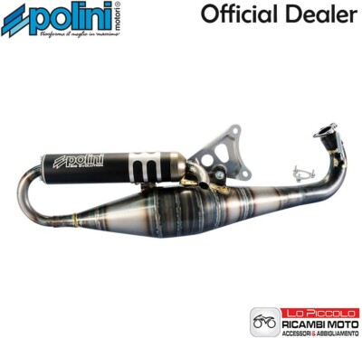 Exhaust Muffler Polini Big Evolution 94cc Aprilia Rally 50 LC