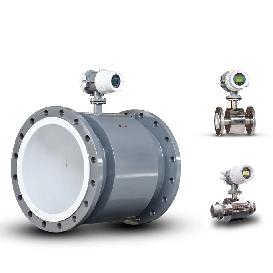 Intelligent Electromagnetic Flow Meter Liquid Water Flow Sensor Flow ...