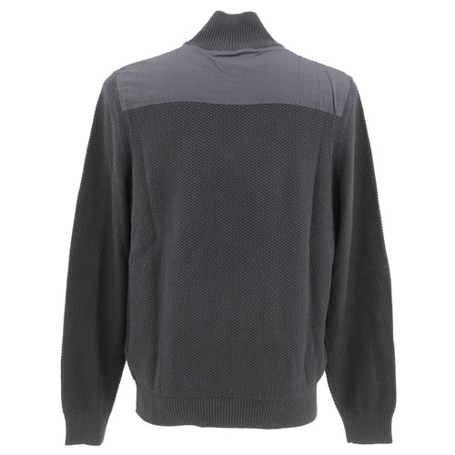 LERROS Herren Sweater Pulli Pullover Troyer Baumwolle navy blue blau 28488 - Picture 2 of 2