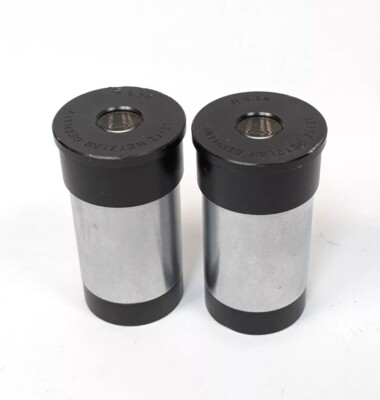 E. Leitz Wetzlar H 6,3x Okular-Paar zum Mikroskop, Steckd. 23,2 mm