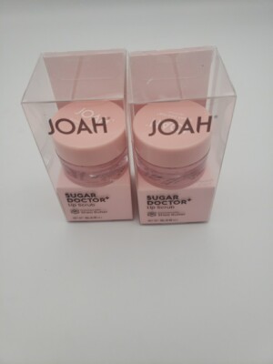 Two Joah Sugar Doctor Peach Lip Scrubs With Shea Butter Brand New Sealed. #2 