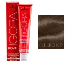 Schwarzkopf Igora Royal Permanent Hair Color Dye 7-24 Medium Blonde Ash Beige