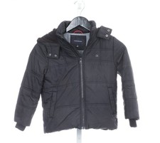 Calvin Klein Jeans Black Hooded Puffer Jacket Coat Youth Size 5