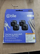 Tile Mates By Life 360 GPS Trackers 4-Pack by Life360 Bluetooth Finders - New