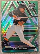 Jung Hoo Lee 2024 Leaf Press Pass Premium RC Green 4/5