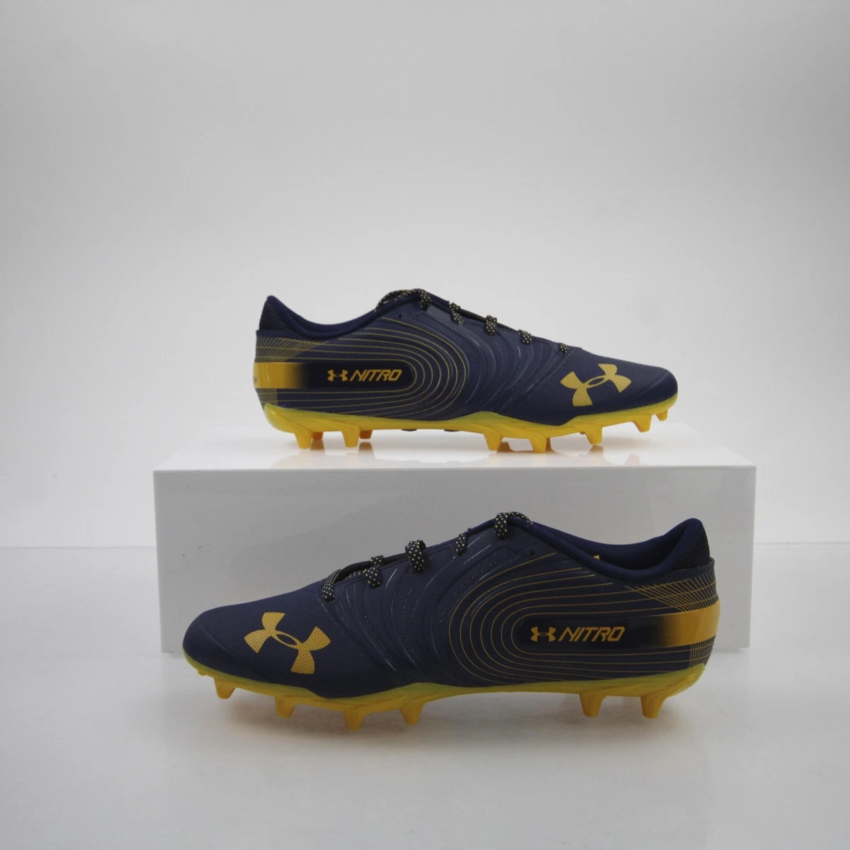NEW Under Armour Men’s Nitro Select gold cleats Under Armour Shadow Elite 2.0 FG - Gold/White/Black main image 2