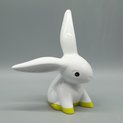 Goebel Figur Bunny de luxe Apple-green 17,5 cm grün Hase Porzellan sehr gut