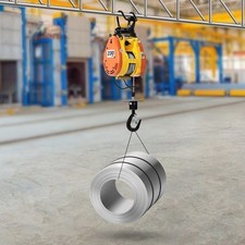 Electric Warehouses Hoist Wired Control Lifting Hook Winch Hoist 230kg/507.06lbs