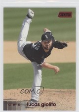 2020 Topps Stadium Club Red Foil Lucas Giolito #55 6we