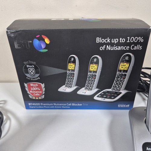 Téléphones sans fil BT 4600 argent avec gros boutons et bloqueur d'appels - Photo 5/6