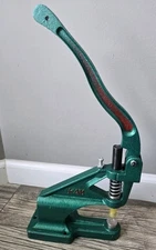 Genuine KAM Green Machine Heavy Duty for Fixing Snap Popper Eyelets Rivets EUC