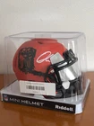 Quinshon Judkins Signed RAVE Cleveland Browns Mini Helmet With Visor-Beckett COA