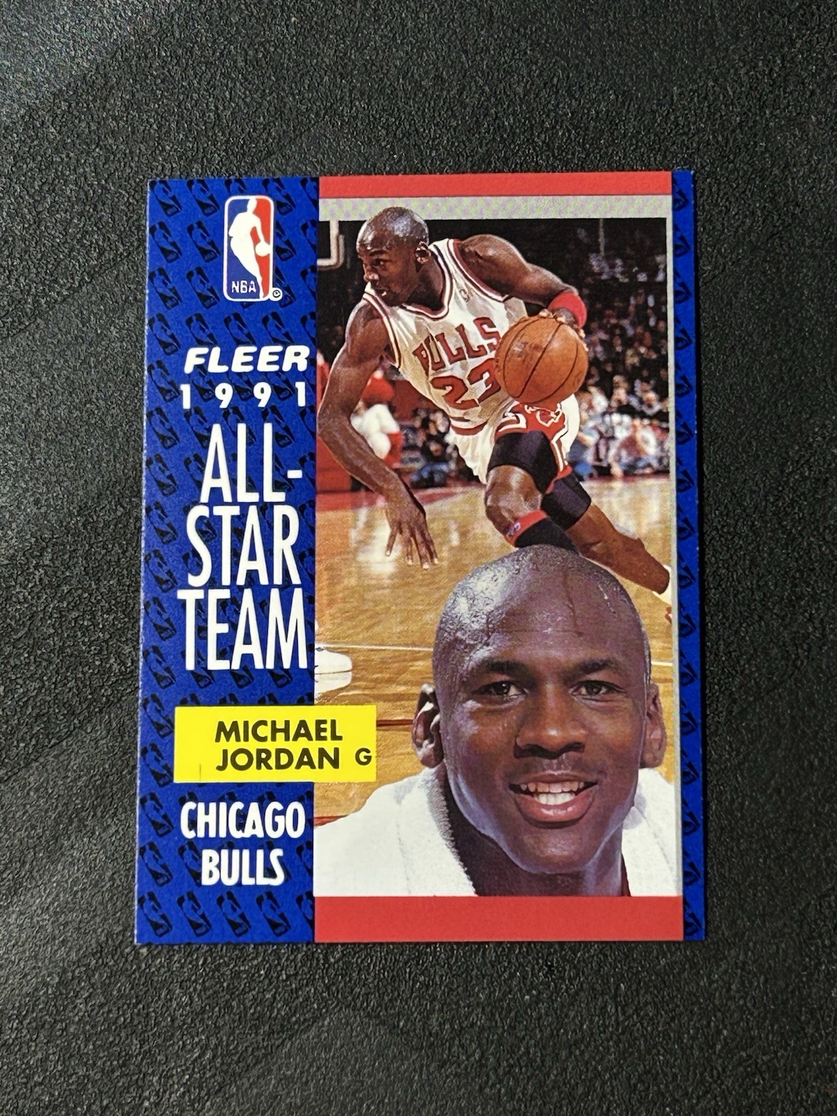 1991-92 Fleer • Michael Jordan #211 “All-Star”• Chicago Bulls